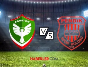 Amedspor- Pendikspor maçı ne zaman? Amedspor – Pendikspor maçı nerede oynanacak?