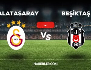 Galatasaray Beşiktaş maçı kaç kaç, bitti mi? MAÇ SONUCU! GS Beşiktaş golleri kim attı, canlı maç anlatımı!