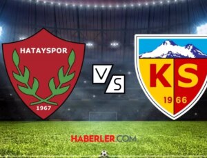 Hatayspor- Kayserispor maçı ne zaman? Hatayspor- Kayserispor maçı hangi kanalda, şifresiz mi?