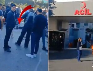 İddia vahim! Özel hastanenin önünde can çekişen motokuryeye, dakikalarca müdahale edilmedi