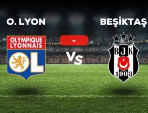 Lyon Beşiktaş maçı kaç kaç, bitti mi? MAÇ SONUCU! Lyon Beşiktaş golleri kim attı, canlı maç anlatımı!