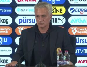Mourinho: ‘Kaçırdığımız goller sonrası hayal kırıklığı yaşadım’