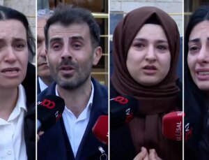 Bakan Tekin’e tepki gösteren mülakat mağduru öğretmenler kamera önünde hıçkıra hıçkıra ağladı