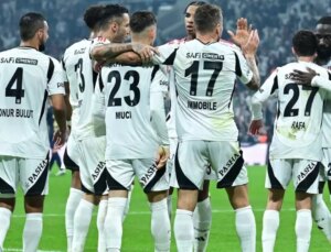 Beşiktaş’ın yıldızı ikinci yarıya çıkamadı