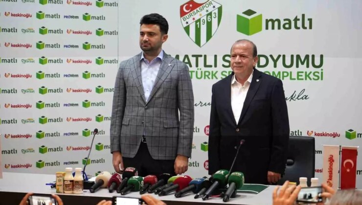 Bursaspor’un Stadyumu Atatürk Spor Kompleksi Matlı Stadyumu Oldu