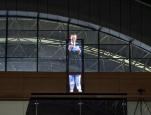 Büyük Önder Atatürk, İstanbul Sabiha Gökçen Havalimanı’nda özel hologram izletisiyle anıldı
