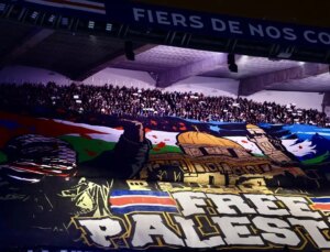 Fransa İçişleri Bakanı, PSG’deki ‘Özgür Filistin’ Pankartı İçin Açıklama Talep Etti
