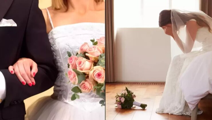 Gelin, düğünün başlamasına yarım saat kala damadın amcası ile ilişkiye girerken basıldı