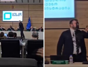 Gürcistan’da Seçim Komisyonu Başkanı’na boyalı saldırı