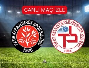 KARAGÜMRÜK- TOKAT BELEDİYE PLEVNESPOR MAÇI CANLI İZLE! Karagümrük – Tokat Belediye Plevnespor maçı şifresiz mi, hangi kanalda? (Ziraat Türkiye Kupası)