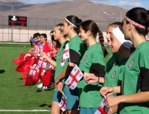 Kura Gençlik Spor Kadın Takımı, Gürcistan ile Dostluk Maçı Yaptı