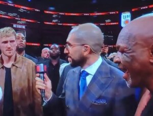 Mike Tyson yeni rakibini ringde açıkladı