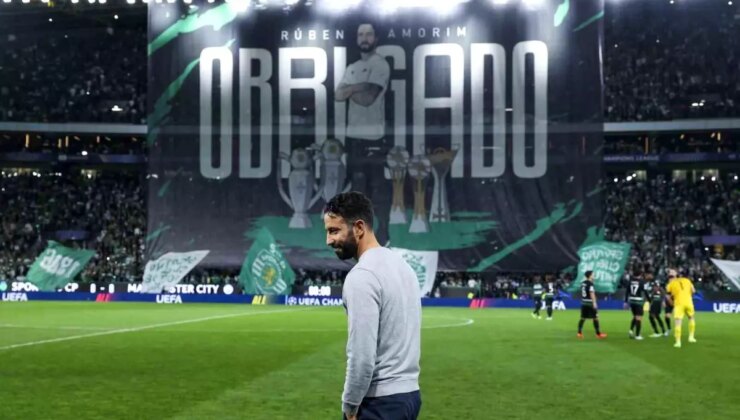 Ruben Amorim, Sporting’e Veda Etti