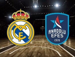 THY Euroleague Real Madrid Anadolu Efes basket maçı izleme linki! Real Madrid-Anadolu Efes maçı şifresiz, HD izleme linki var mı?