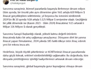 Türkiye savunma sanayi ihracatında rekor kırdı