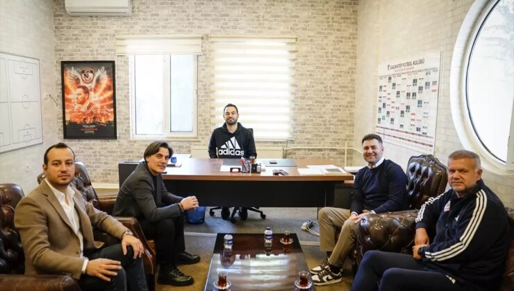 A Milli Takım Teknik Direktörü Montella, Gaziantep FK’yi Ziyaret Etti