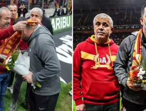 Arda Turan’ın RAMS Park’ta Galatasaray atkısı takması olay oldu
