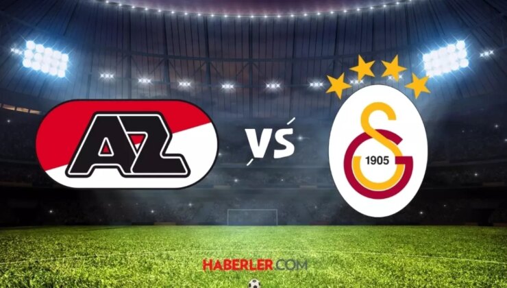 AZ Alkmaar-Galatasaray maçı ne zaman oynanacak? AZ Alkmaar-Galatasaray maçı saat kaçta, hangi kanalda?