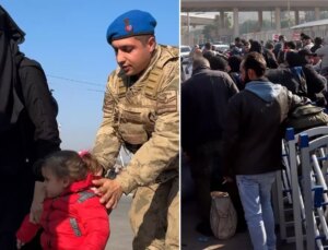 Esad rejiminin devrilmesinin ardından Türkiye’deki Suriyeliler ülkelerine dönüyor
