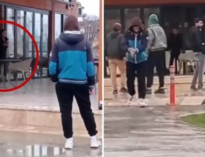 Eski sevgilisini falçatayla yaralayan saldırgan kendi boğazını kesti