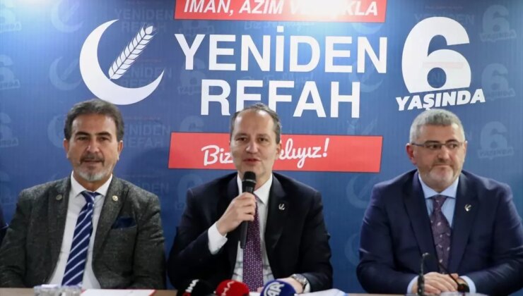 Fatih Erbakan: Suriye’nin Yeni Yönetimi Amerikan ve İsrail Kuklası Olmamalı