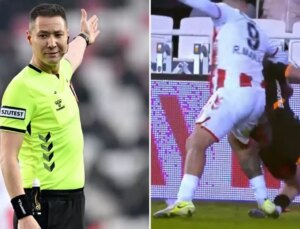 Galatasaray’dan zehir zemberek açıklama: İnsanlığa sığmayan faulün VAR kayıtlarını bekliyoruz