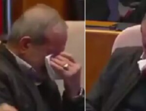 İran Cumhurbaşkanı Pezeşkiyan herkesin içinde hüngür hüngür ağladı