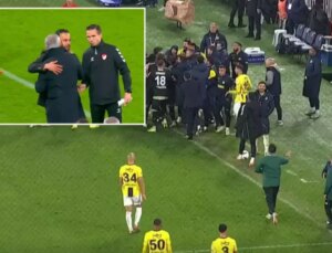 Jose Mourinho ile Selçuk İnan’ın sarıldığı anda ortalık fena karıştı