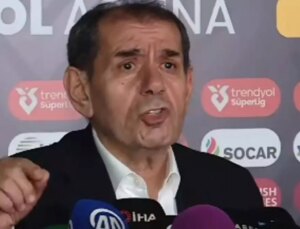Maç sonuna damga vuran anlar: Dursun Özbek az daha canlı yayında küfrediyordu