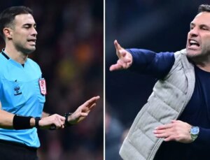Okan Buruk’tan hakem Oğuzhan Çakır’a sahanın ortasında olay yaratacak sözler