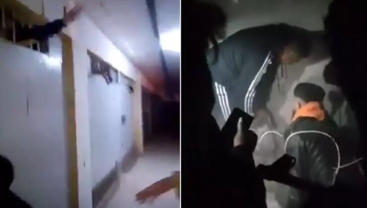 Suriye’den yürek sızlatan bir görüntü daha! Binlerce insan yerin metrelerce altından böyle kurtarıldı