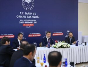 Bakan Yumaklı, “2024 Değerlendirmesi 2025 Hedefleri Toplantısı”nda konuştu (1) Açıklaması
