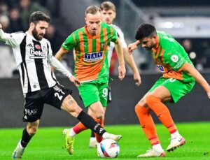 Beşiktaş, Alanyaspor ile 1-1 berabere kaldı