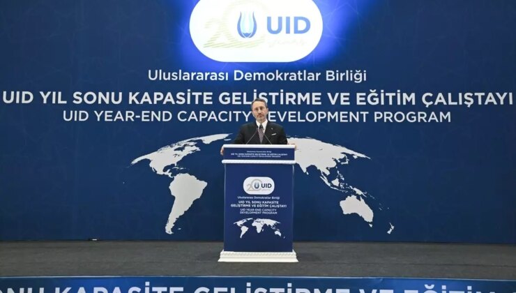 İletişim Başkanı Altun, UID MKYK Bölge Başkanları Strateji Çalıştayı’nda konuştu Açıklaması