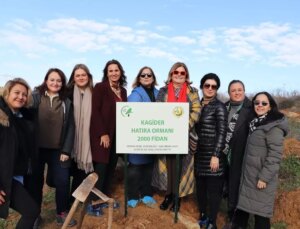 KAGİDER, Gebze’de 2 Bin Fidan Dikti