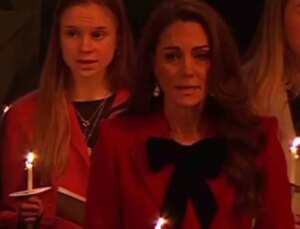 Kanser tedavisi gören Kate Middleton, Noel etkinliğinde duygusal anlar yaşadı
