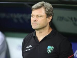 Kocaelispor’da teknik direktör Ertuğrul Sağlam istifa etti