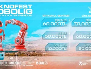 TEKNOFEST 2023: Robolig Mavi Vatan Yarışması Başvuruları Devam Ediyor