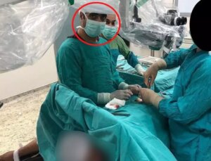 Temizlik personeli ameliyata girip doktora asistanlık yaptı