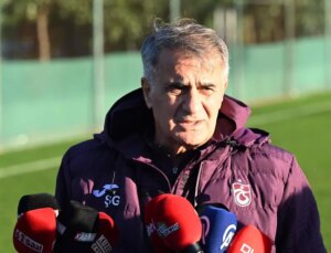 Trabzonspor Teknik Direktörü Şenol Güneş, kriz döneminden savaşarak çıkmak istiyor Açıklaması