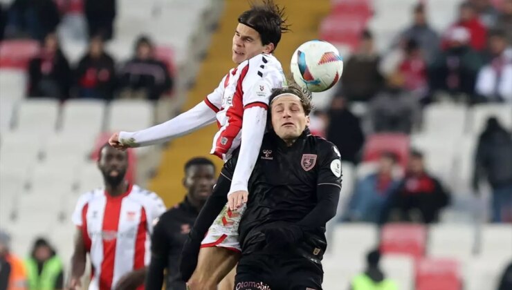 Trendyol Süper Lig’de Sivasspor ve Samsunspor 0-0 Berabere Kaldı