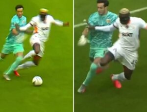 VAR müdahale etmedi: Bu pozisyondan penaltı çıkmayınca Okan Buruk çılgına döndü