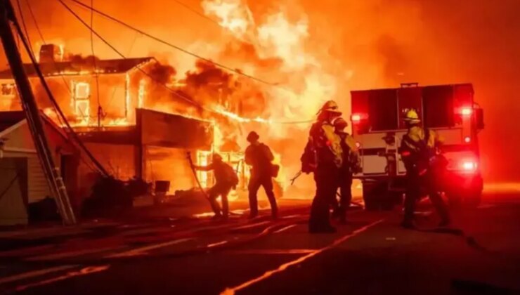 ABD tarihinin en büyük yangınında korkunç şüphe! Gözaltına alındı