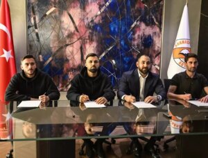 Adanaspor, 3 Yeni Futbolcu ile Sözleşme İmzaladı