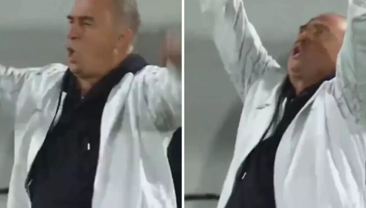 Ağzından çıkan kelimeye dikkat: Herkes Fatih Terim gol sevincini konuşuyor