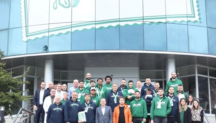 Bursaspor Yörsan Takımı, Ömer Matlı Akademi ve Yörsan Fabrikasını Ziyaret Etti
