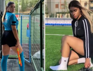 Cinsel ilişki videosu ortaya çıkan Elif Karaarslan hakemliğe geri döndü