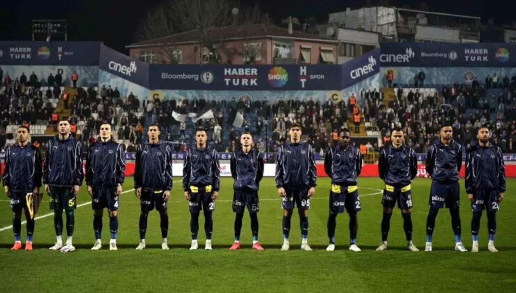 Fenerbahçe’de Kasımpaşa Maçında 7 Değişiklik