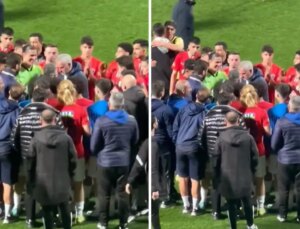 Jose Mourinho maç sonu rakip takımla toplantı yaptı