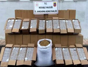 Kocaeli’de Kaçakçılıkla Mücadele: 1 Milyon 200 Bin TL Değerinde Kaçak Malzeme Ele Geçirildi